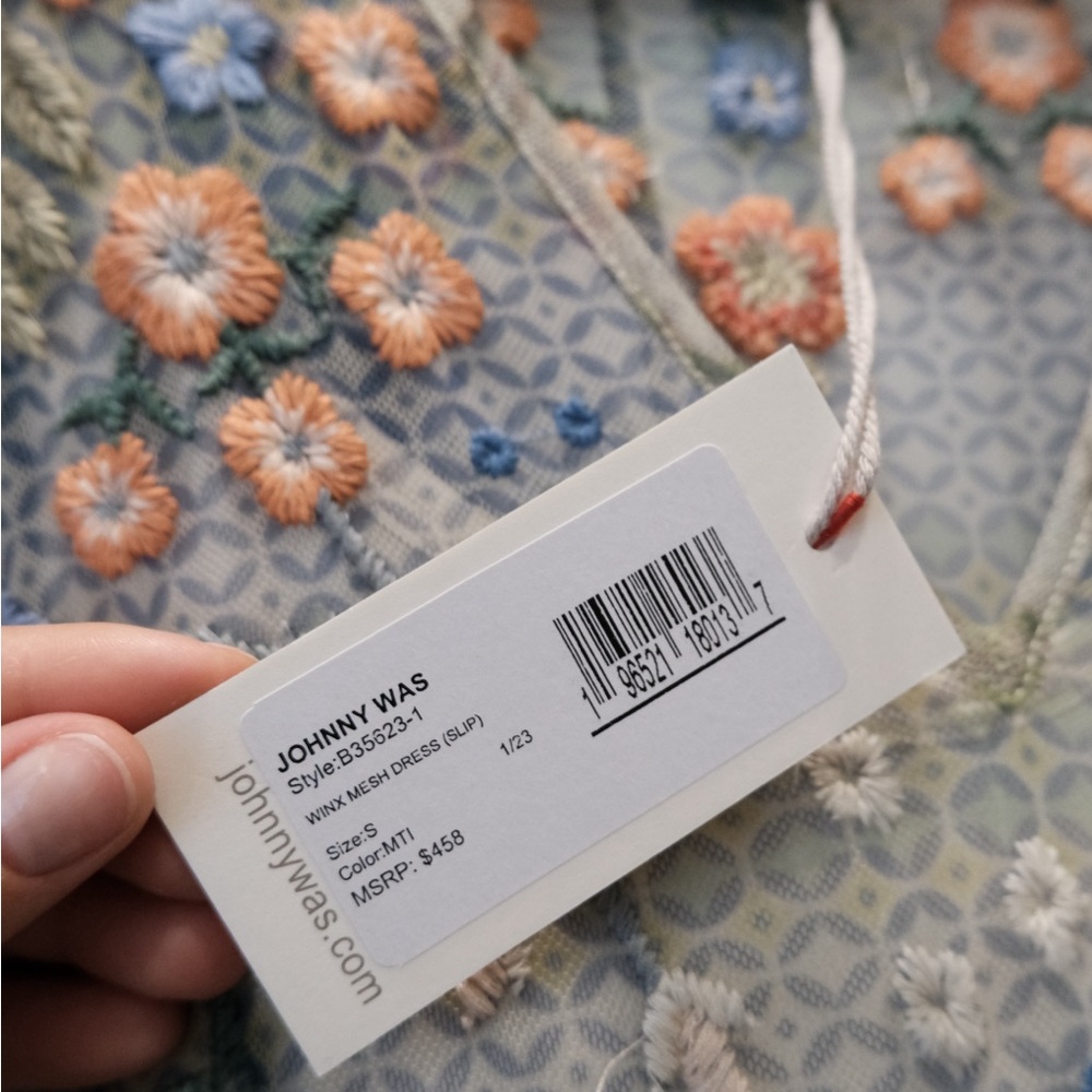 Johnny Was WINX MESH DRESS - Picture 10 of 10